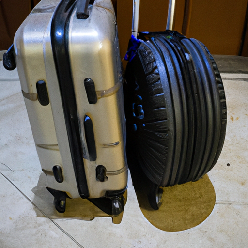 The difference between a single wheel and a double wheel of luggage