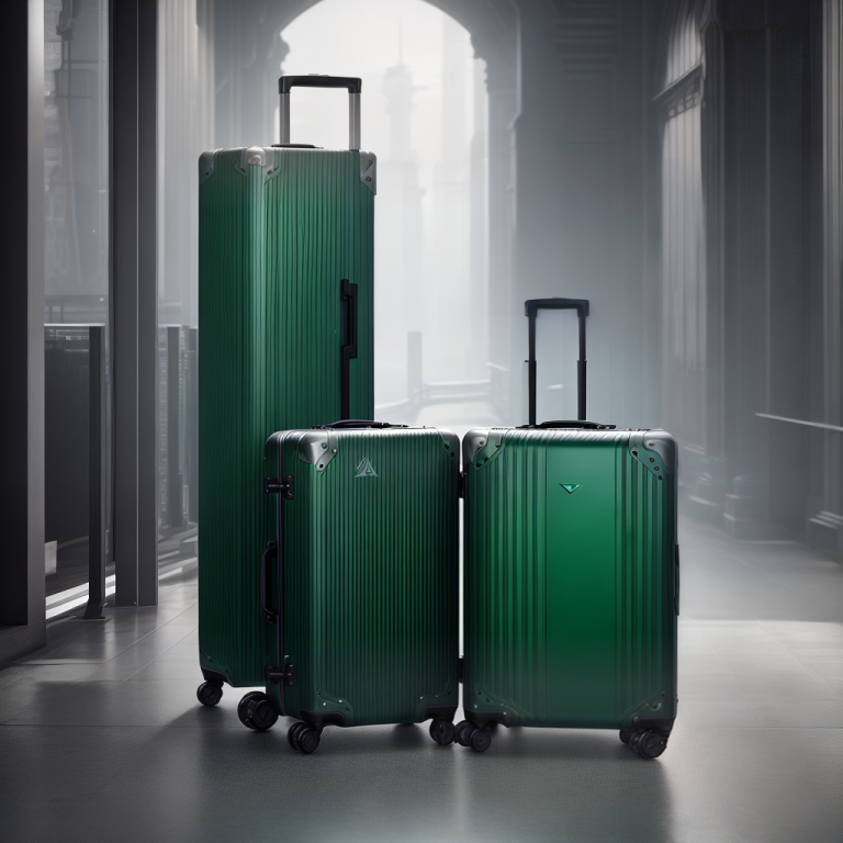 What is the function of luggage made in Chinese factories?