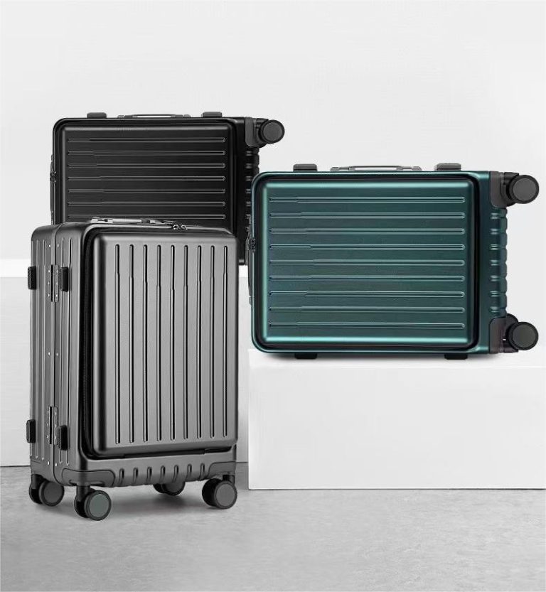 Thickened Trolley Case Men’s Durable Aluminum Frame Password Suitcase